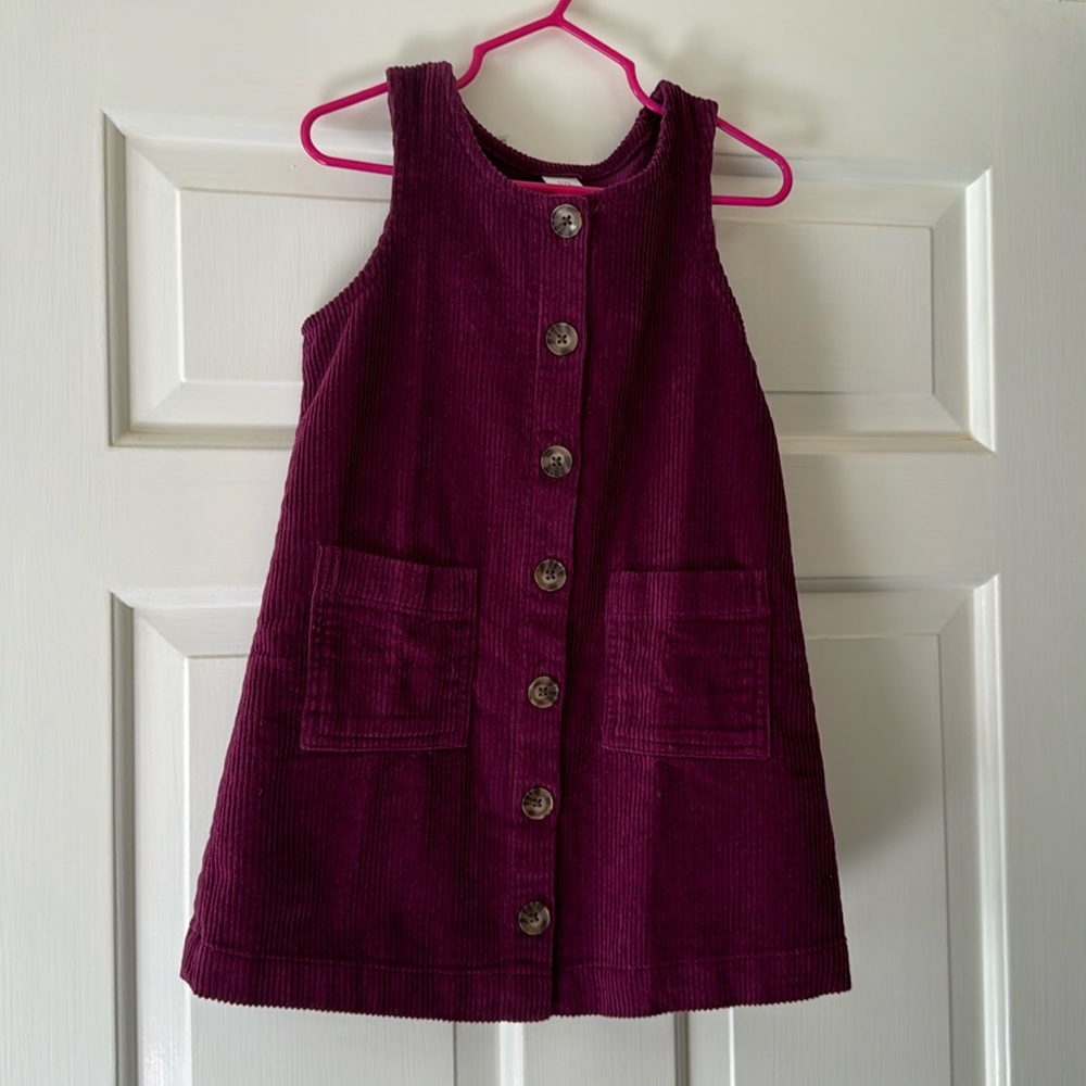 NWT 3T Baby Gap Corduroy Button down dress